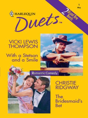 cover image of With a Stetson and a Smile & The Bridesmaid's Bet